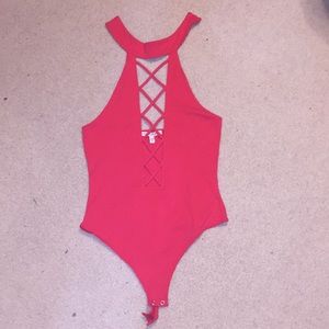 Express Cross Front Body Suit